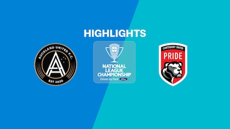Auckland United v Canterbury United Pride | Women's National League Championship 2025 | Highlights