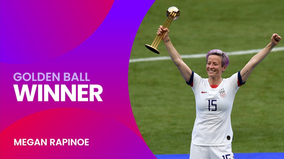Megan Rapinoe | Balón de Oro | Copa Mundial Femenina de la FIFA Francia 2019™