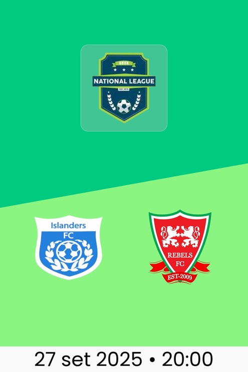 Islanders FC - Rebels FC | Lega Nazionale BVIFA 2025/26
