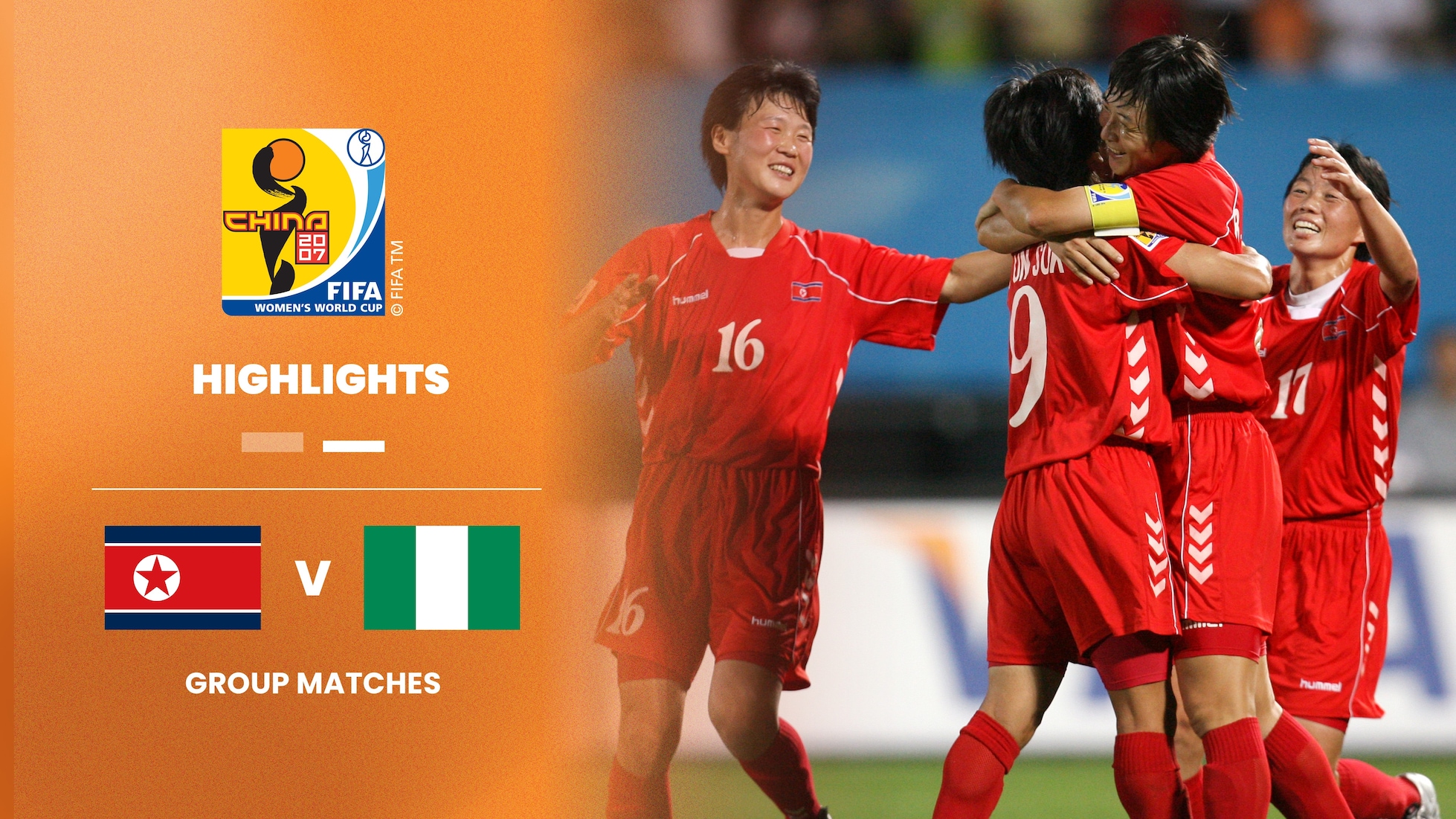 RDP Corée - Nigeria | Groupe B | Coupe du Monde Féminine de la FIFA, Chine 2007™ | Résumé vidéo