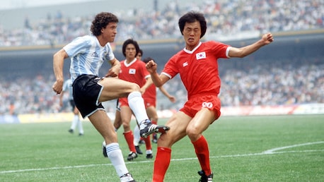 Le but de Jorge Valdano 6' | Argentine - République de Corée | Coupe du Monde de la FIFA, Mexique 1986™