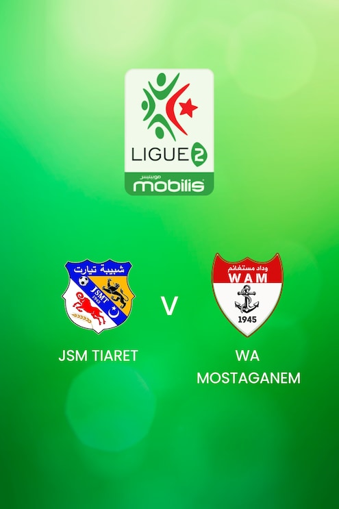 JSM Tiaret v WA Mostaganem | Ligue 2 2024/25 | Algeria | Full Match Replay