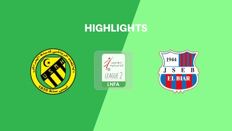 USM El Harrach - JS El Biar | Ligue 2 2025/26 | Highlights