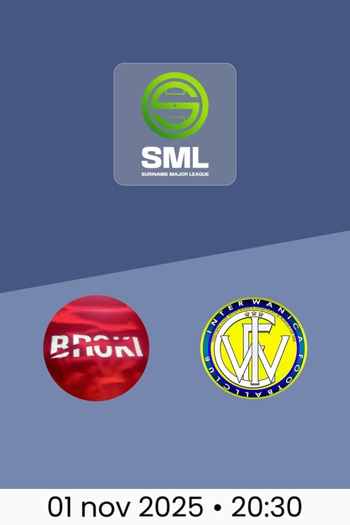 Broki - Inter Wanica | Suriname Major League 2025/26