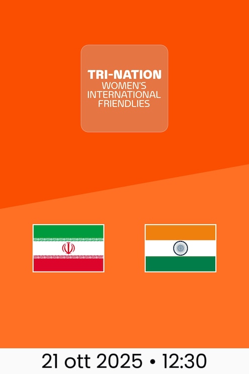 Iran, RI - India | Tri-Nation Women's International Friendlies