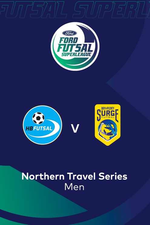 Hawkes Bay Futsal vs BOP Surge | SuperLiga de Fútbol Sala Ford 2025 (Masculina) | Partido completo