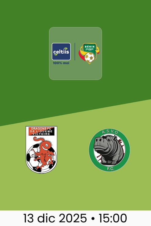 Dragons FC vs ASVO FC | Ligue 1 2025
