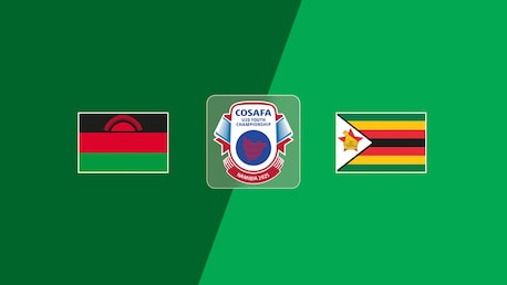 Malawi - Zimbabwe | Phase de groupes | COSAFA U-20 Youth Championship 2025 | Match complet