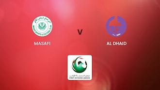 Masafi x Al Dhaid | First Division League | Jogo completo