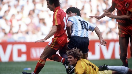 Le but de Diego Maradona 51' | Argentine - Belgique | Coupe du Monde de la FIFA, Mexique 1986™