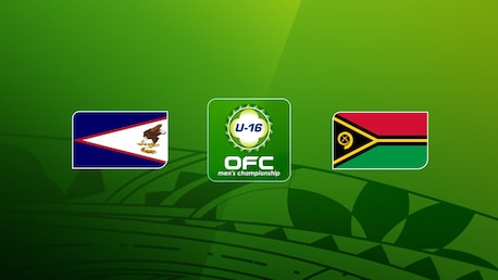 American Samoa vs Vanuatu | Fase de clasificación | Campeonato Masculino Sub-16 de la OFC 2025 | Partido completo