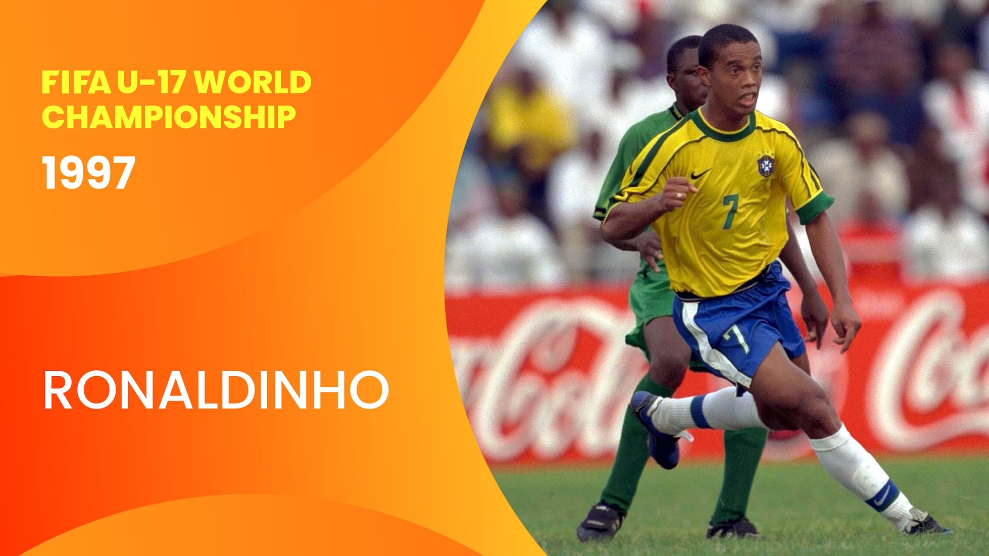 Ronaldinho à 17 ans | Championnat du Monde U-17 de la FIFA, Egypte 1997™