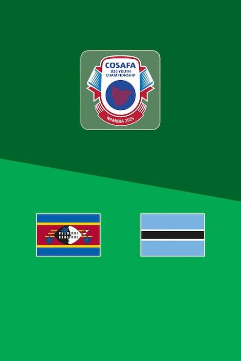 Eswatini - Botsuana | Gruppenphase | COSAFA U-20 Youth Championship 2025 | Spiel in voller Länge