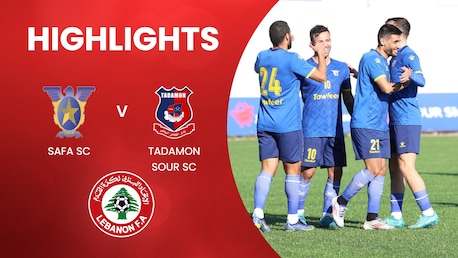 Safa SC vs Tadamon Sour SC | Primera División del Líbano 2024/2025 | Highlights