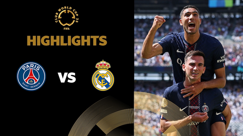 Paris Saint-Germain - Real Madrid C.F. | Demi-finales | Coupe du Monde des Clubs de la FIFA 2025™ | Résumé vidéo