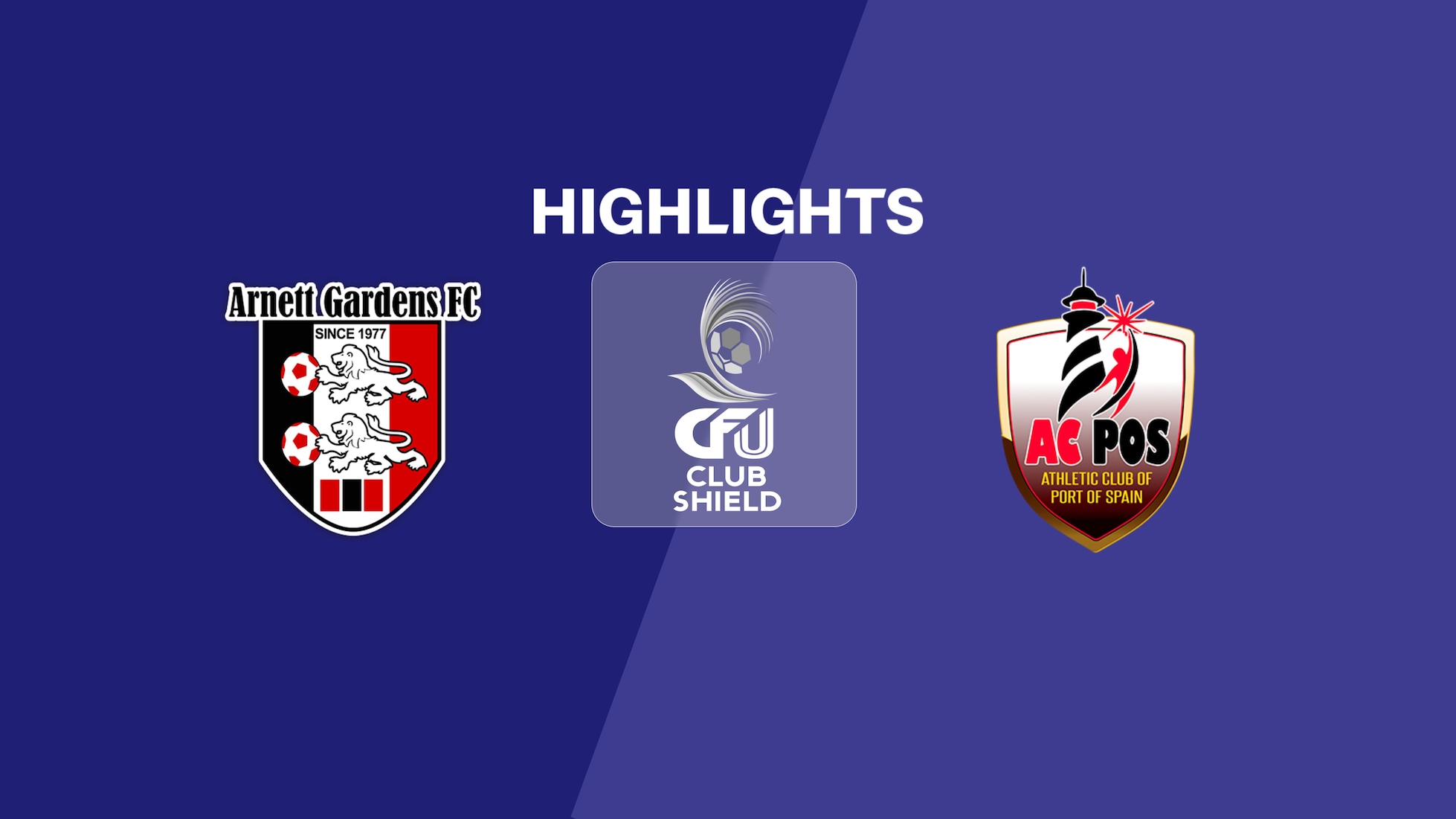 Arnett Gardens FC - AC Port of Spain | Gruppe D | 2025 CFU Club Shield | Highlights