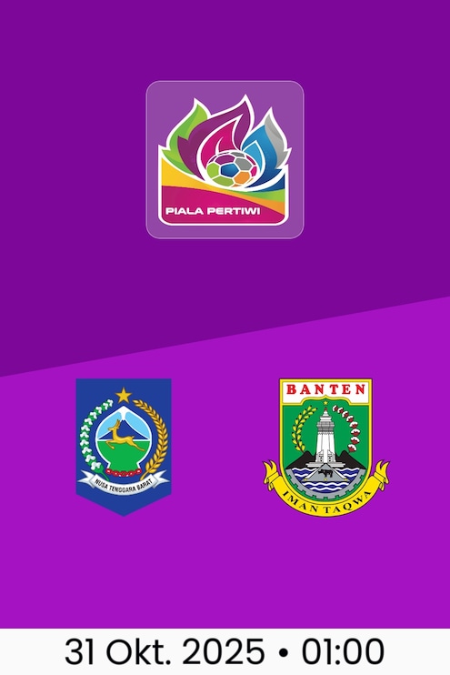 Nusa Tenggara Barat - Banten | Gruppe D | Piala Pertiwi 2025