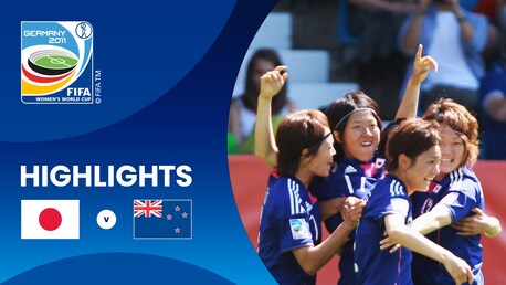 Giappone - Nuova Zelanda | Gruppo B | Coppa del Mondo Femminile FIFA Germania 2011 | Highlights
