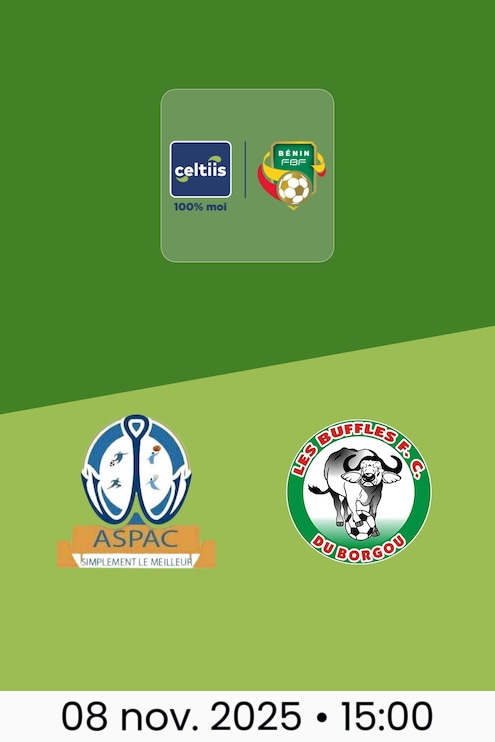 ASPAC FC - Buffles FC | Ligue 1 2025