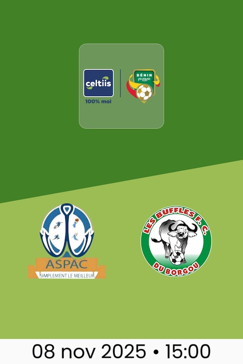 ASPAC FC x Buffles FC | Ligue 1 2025