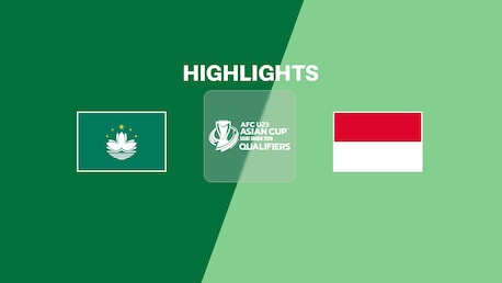 Macao - Indonesia | Gruppo J | Qualificazioni per la AFC U23 Asian Cup 2026 | Highlights