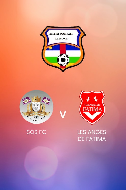 Sos FC x Les Anges de Fatima | Ligue de Bangui 2024/2025 | Jogo completo