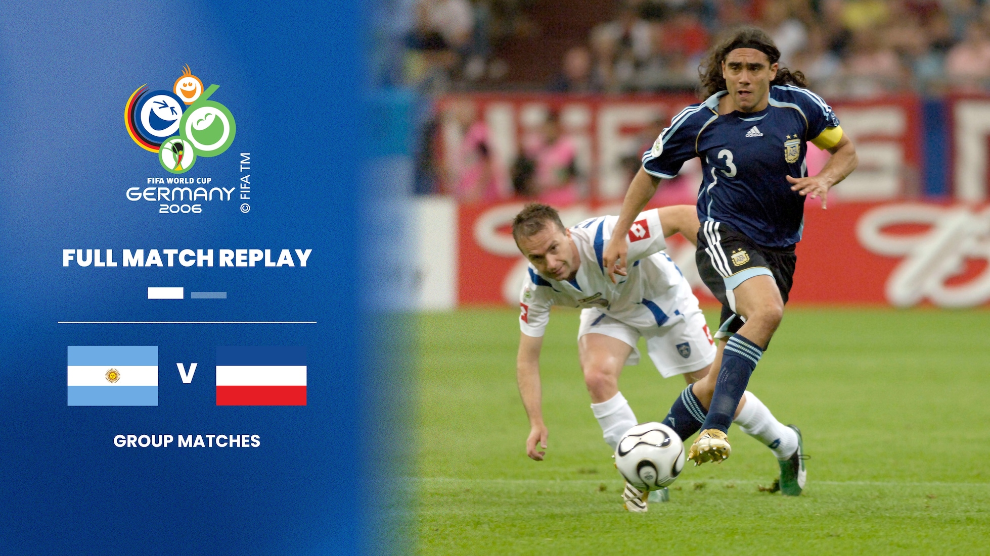 Argentina - Serbia e Montenegro | Gruppo C | Coppa del Mondo FIFA Germania 2006 | Match completo