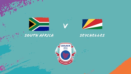 Südafrika - Seychellen | Gruppe A | 2024 COSAFA Beach Soccer | Spiel in voller Länge
