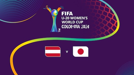Austria vs Japón | Grupo E | Copa Mundial Femenina Sub-20 de la FIFA Colombia 2024™ | Partido completo