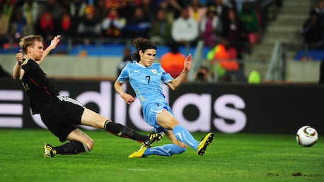 Edinson Cavani Goal 27' | Uruguay v Germany | 2010 FIFA World Cup South Africa™