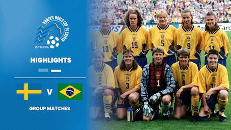 Sweden v Brazil | Group A | FIFA Women's World Cup Sweden 1995™ | Highlights