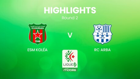 ESM Koléa x RC Arba | Ligue 2 2024/2025 | Argélia | Melhores momentos