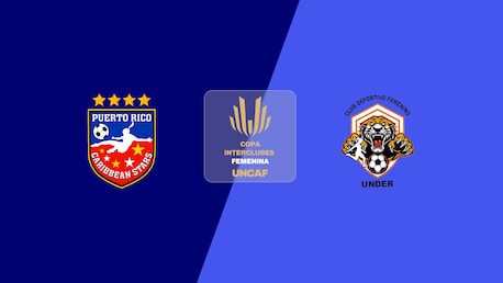 Caribbean Stars - CDF Under | Copa Interclubes Femenina UNCAF 2025 | Spiel in voller Länge