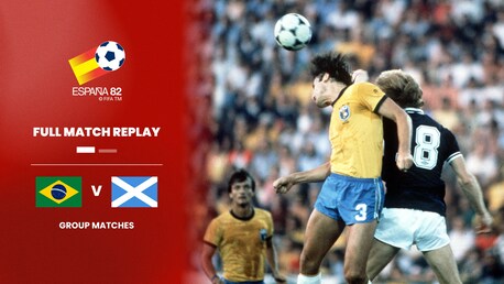 Brazil v Scotland | Group 6 | 1982 FIFA World Cup Spain™ | Full Match Replay