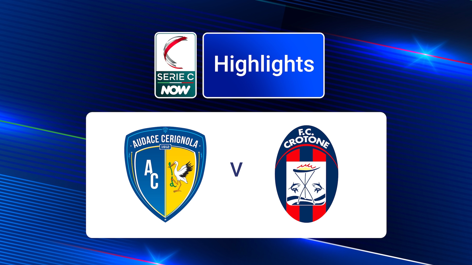 Audace Cerignola - Crotone | Serie C NOW | Résumé vidéo