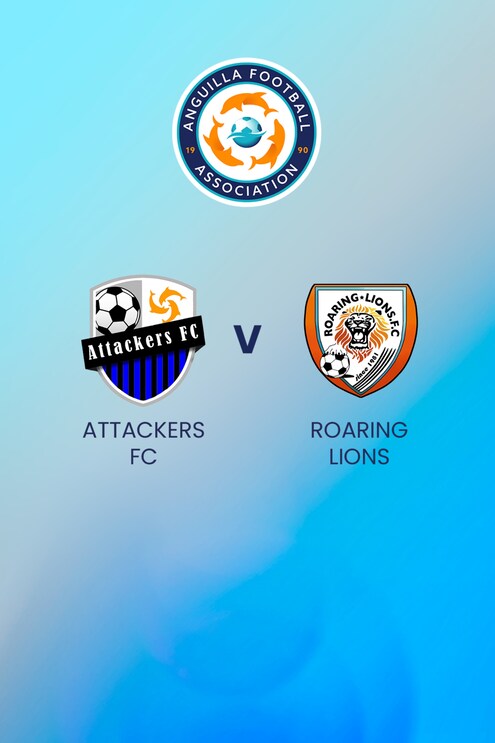 Attackers FC - Roaring Lions FC | Senior Men's League | Anguilla | Match completo