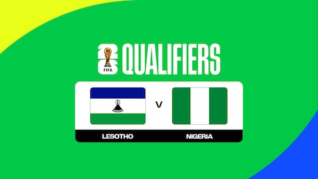 Lesotho v Nigeria | FIFA World Cup 26™ CAF Qualifiers | Full Match Replay