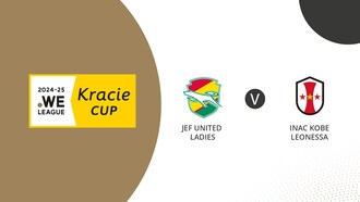 JEF United Ladies v INAC Kobe Leonessa | Group C | WE League Kracie Cup | Full Match Replay