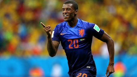 Le but de Georginio Wijnaldum 90' | Brésil - Pays-Bas | Coupe du Monde de la FIFA, Brésil 2014™