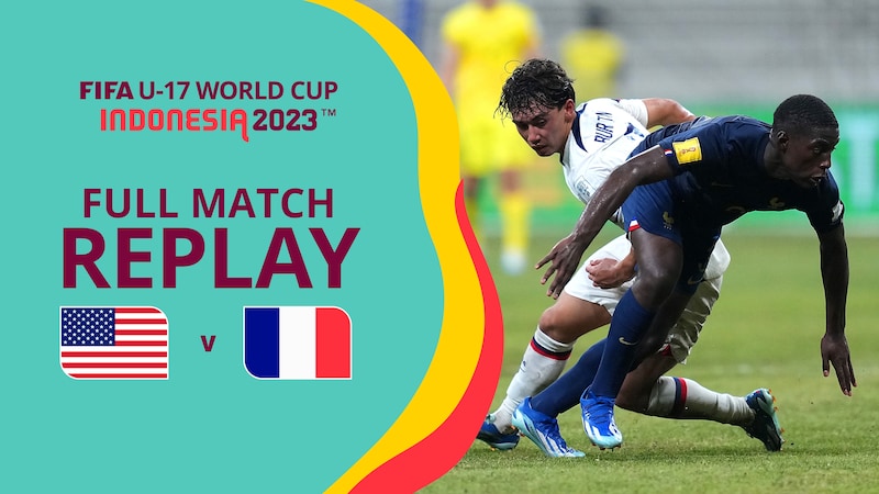 USA v France, Group E, FIFA U-17 World Cup Indonesia 2023™, Full Match  Replay