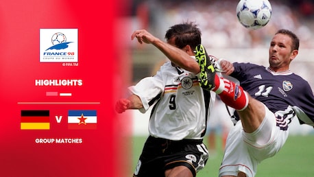 Allemagne - Yougoslavie | Groupe F | Coupe du Monde de la FIFA, France 1998™ | Résumé vidéo