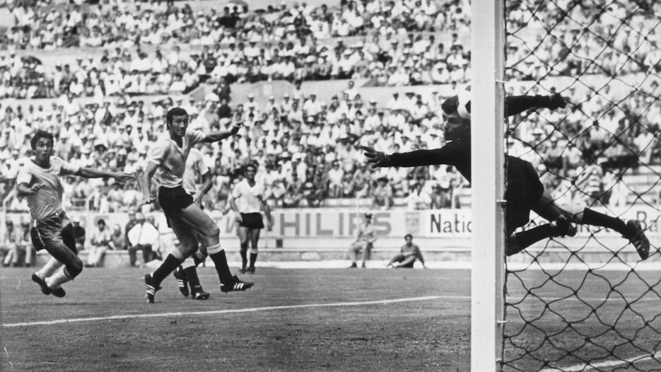 Clodoaldo Goal 44' | Brazil vs Uruguay | 1970 FIFA World Cup Mexico™