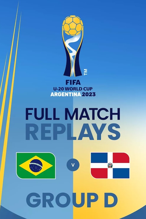 Brasilien - Dominikanische Republik | Gruppe D | FIFA U-20-Weltmeisterschaft Argentinien 2023™ | Spiel in voller Länge