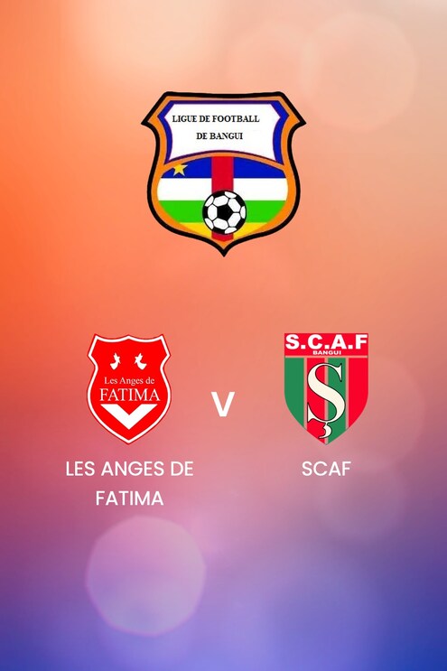 Les Anges de Fatima vs SCAF | Ligue de Bangui 2024/25 | Partido completo