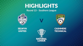 Selwyn United - Cashmere Technical | Southern League | Men's National League Regional Phase | Résumé vidéo