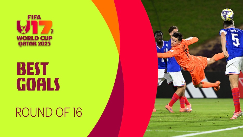 Best Goals Round of 16 | FIFA U-17 World Cup Qatar 2025