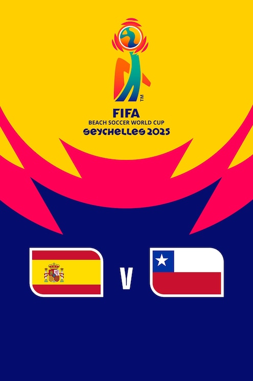 Espanha x Chile | Grupo C | Copa do Mundo de Beach Soccer da FIFA Seicheles 2025™| Jogo completo