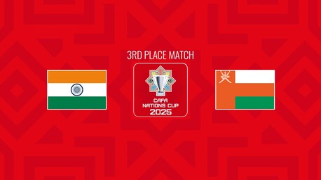 Índia x Omã | CAFA Nations Cup 2025 | Jogo completo