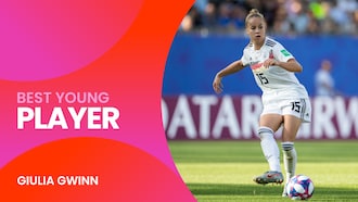 Giulia Gwinn | Prêmio de Melhor Jogadora Jovem | Copa do Mundo Feminina FIFA 2019, no França