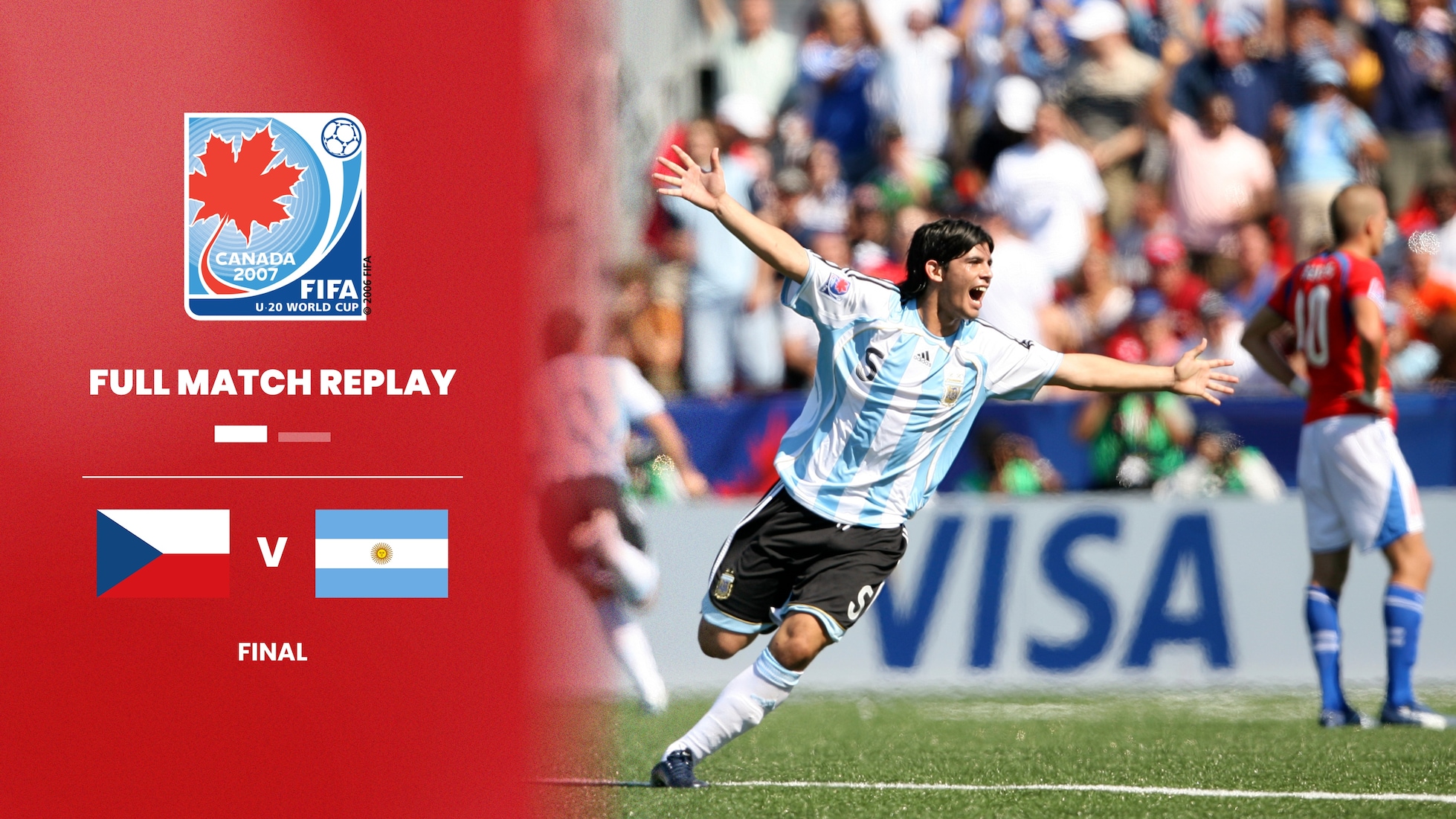 Czech Republic v Argentina | Final | FIFA U-20 World Cup Canada 2007™ | Full Match Replay